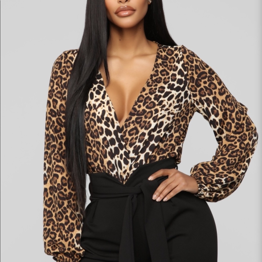 Animal Perfection Bodysuit - Leopard